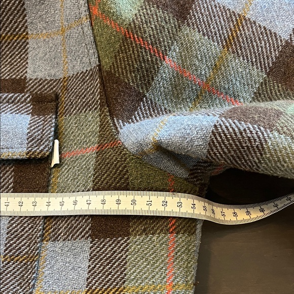 Frank & Oak Plaid Wool Blend Jacket M - Picture 9 of 12